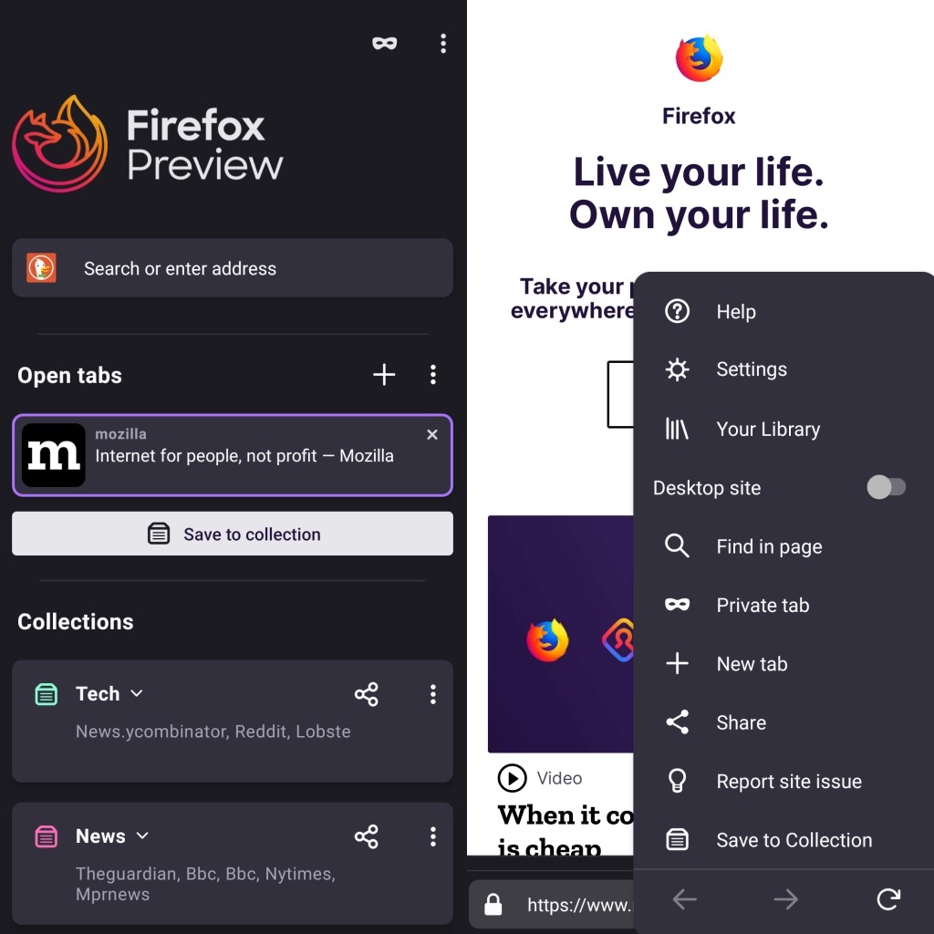 Mozilla     Firefox  Android