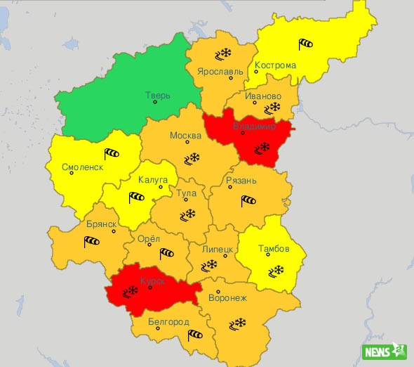 Карта погоды