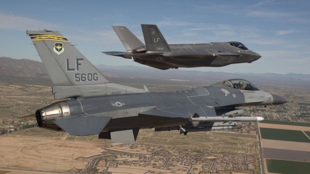 F-16 и F-35
