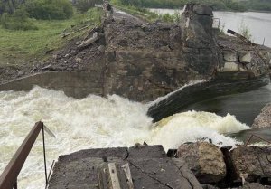 На подконтрольной Киеву территории ДНР подорвана Карловская дамба, по которой велось снабжение ВСУ на Донецком направлении