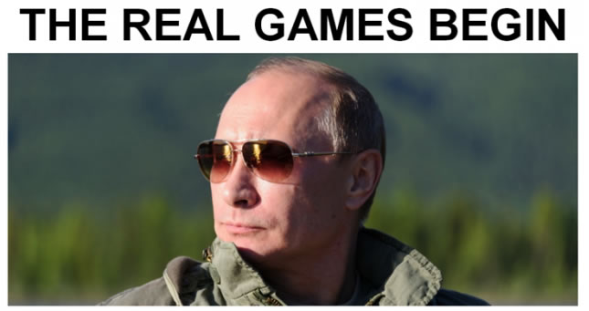 Путин. The real games begin/