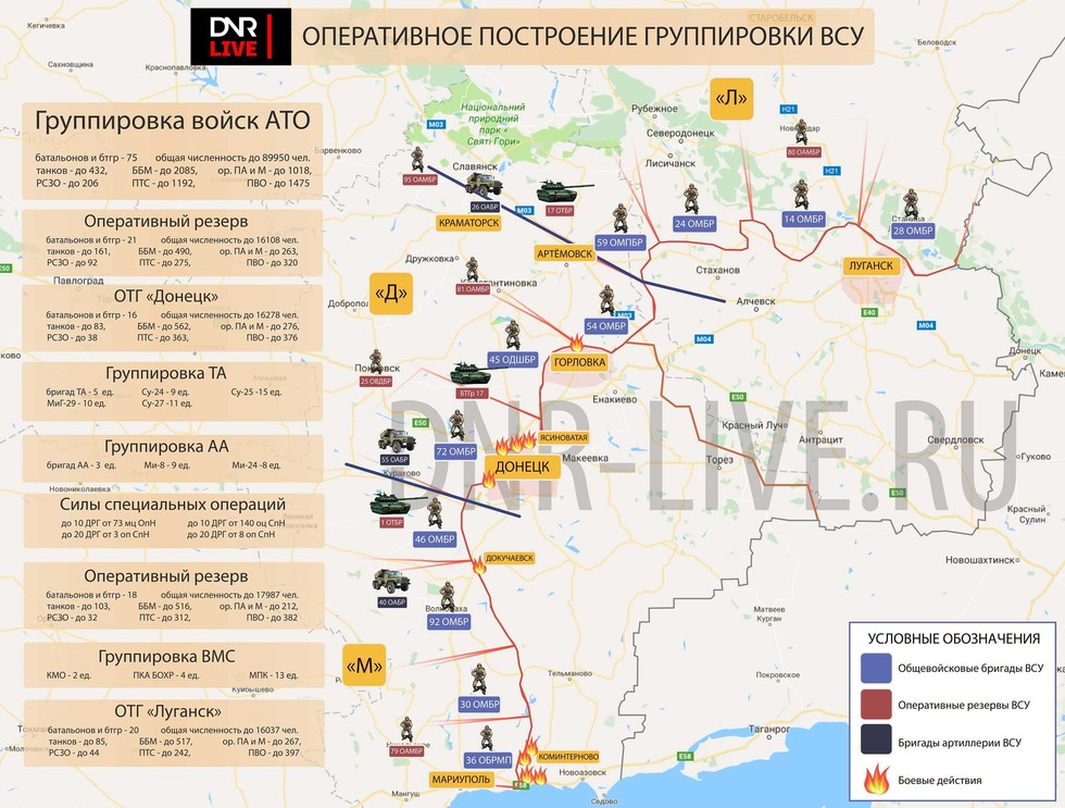 Карта специальной операции