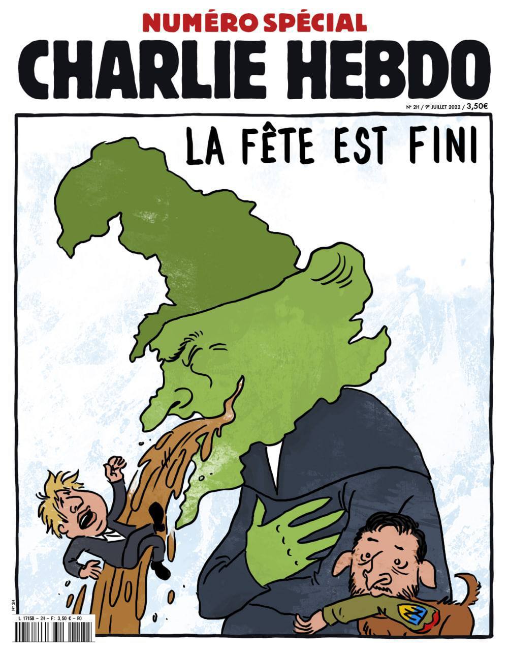 Charlie Hebdo": Вечеринка окончена.