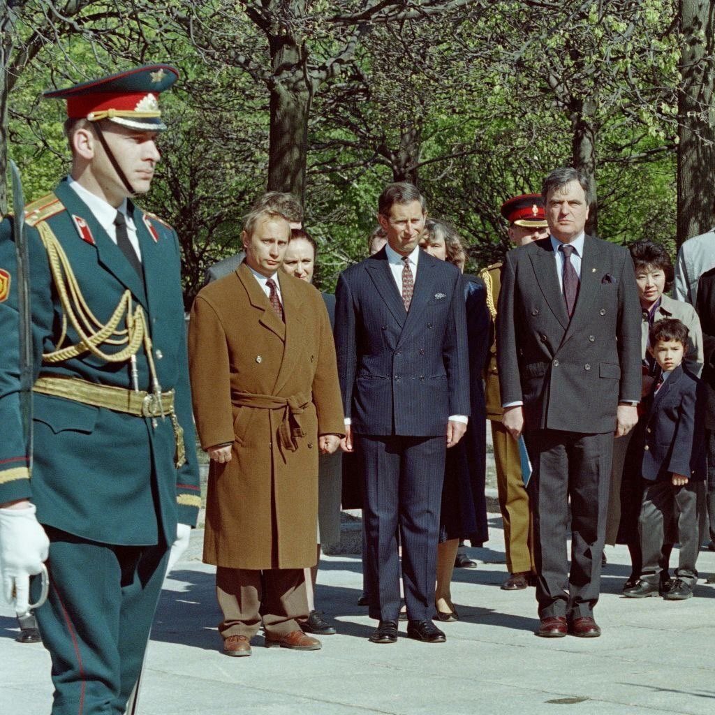 Путин и принц Чарльз 1994