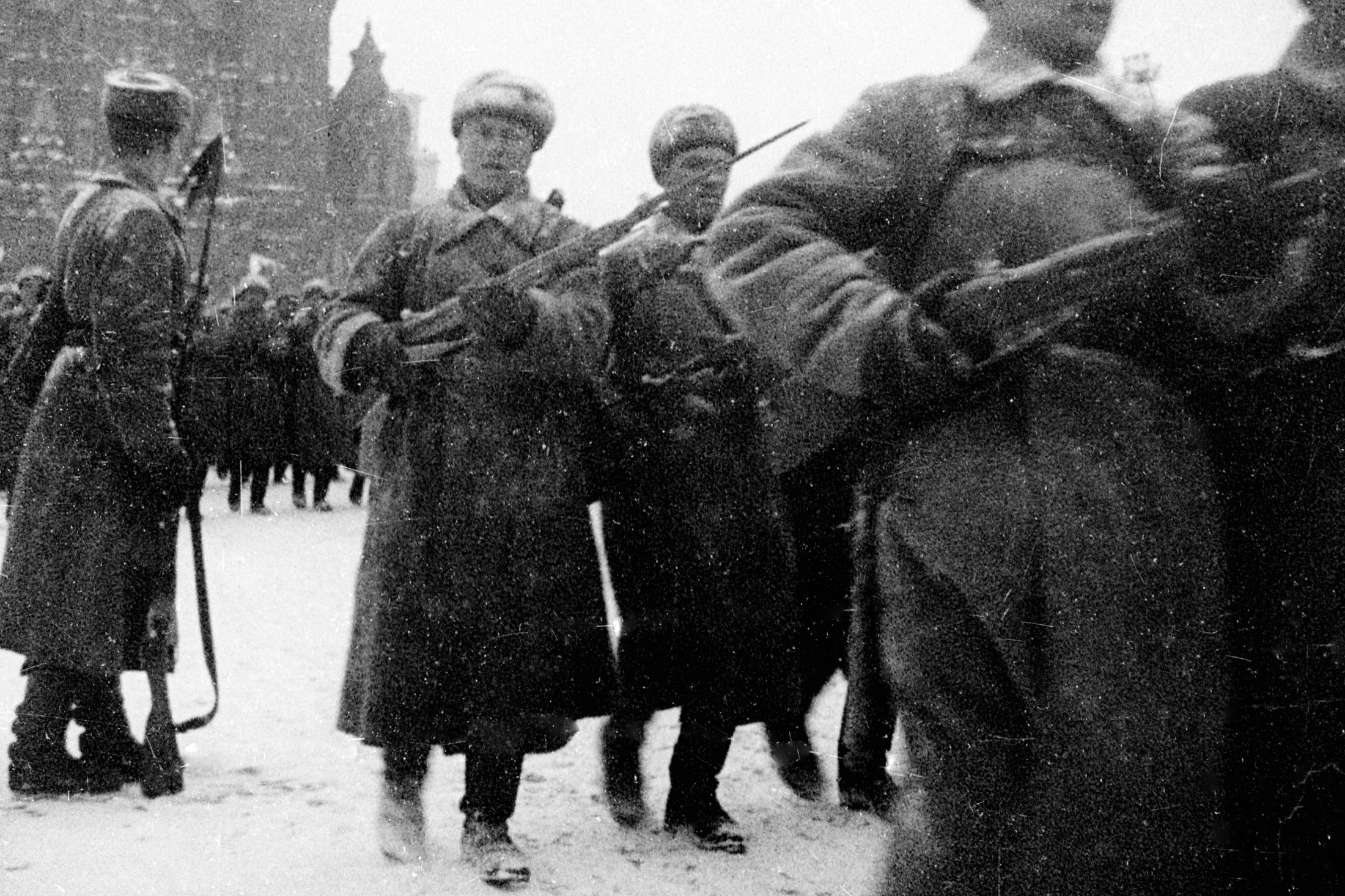парад на красной площади в ноябре 1941 года