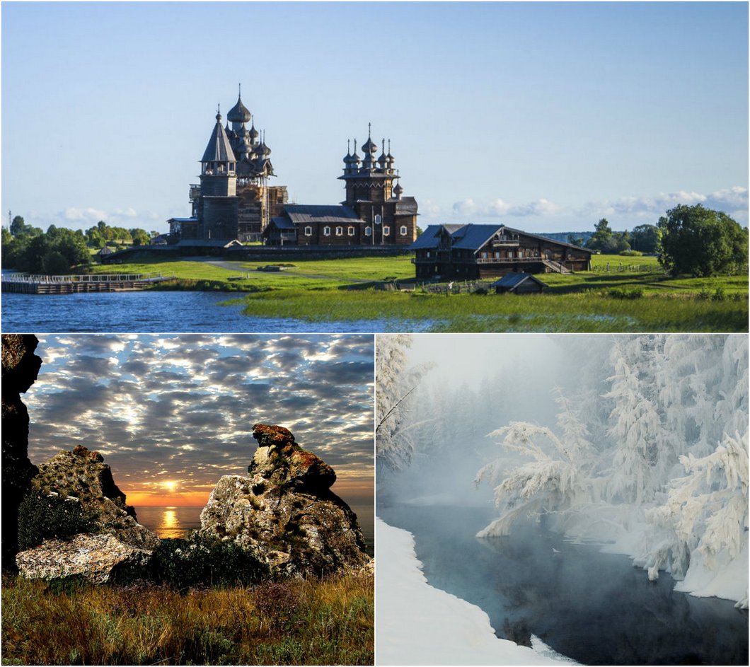 Самые красивые и необычные места в россии