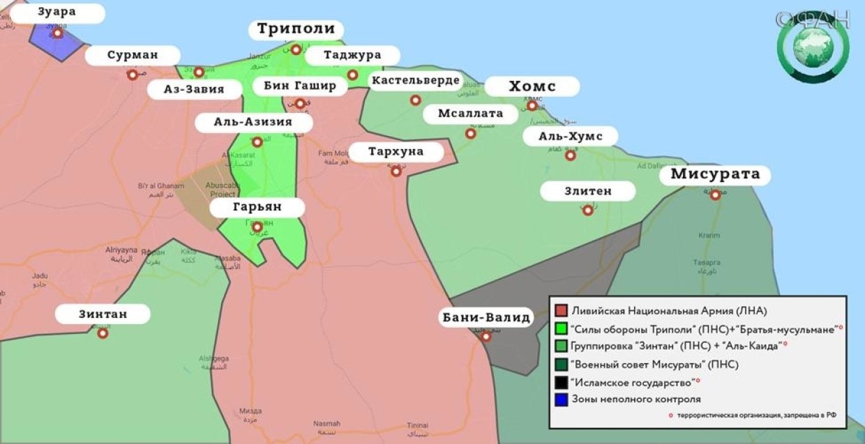 Карта ливии война в ливии