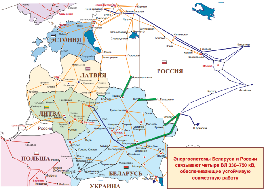 Карта белоруссии и латвии