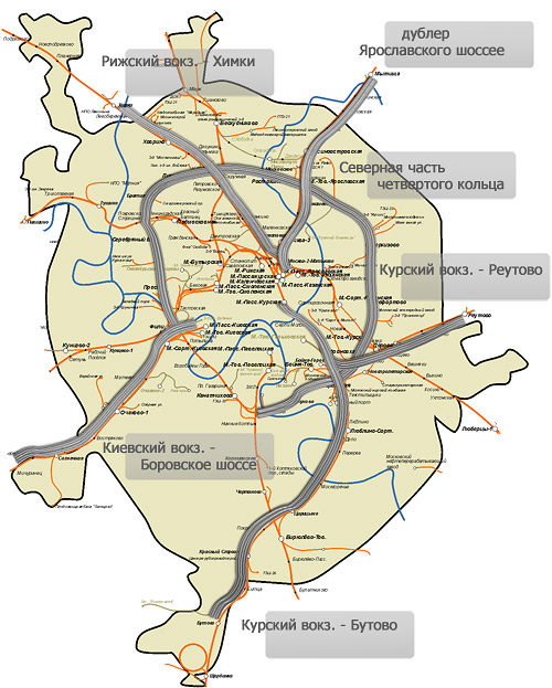 5 зона московской железной дороги карта
