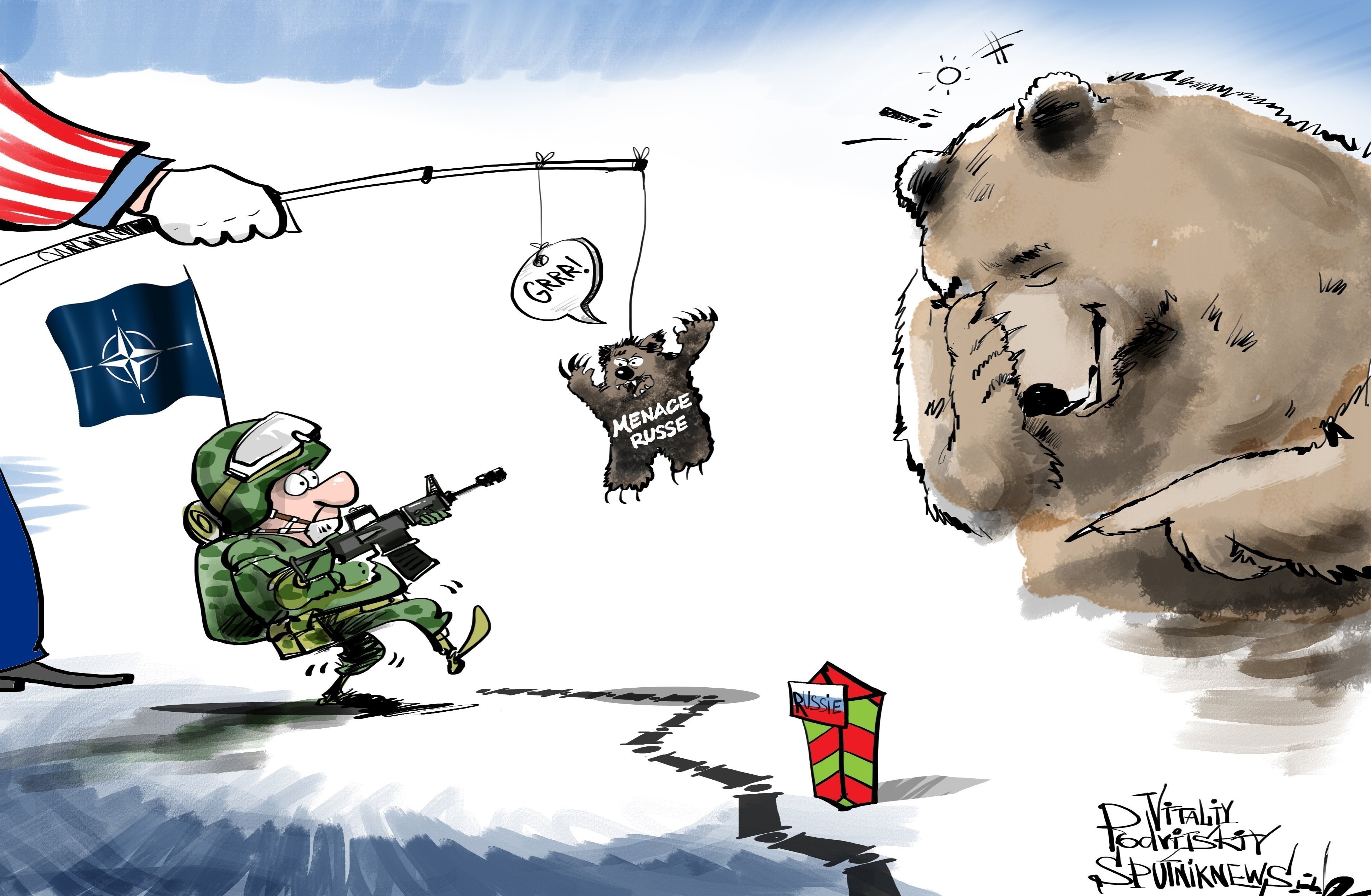 Россия против НАТО