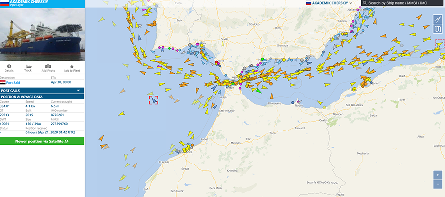 Отследить судно. Трафик в балтийских проливах. Пролив от ЧМ флота до Гибралтара. Академик Черский местоположение судна на карте сегодня 23 апреля 2021г. Реальное местоположение судна академик Черский на 09 04 2021 года.
