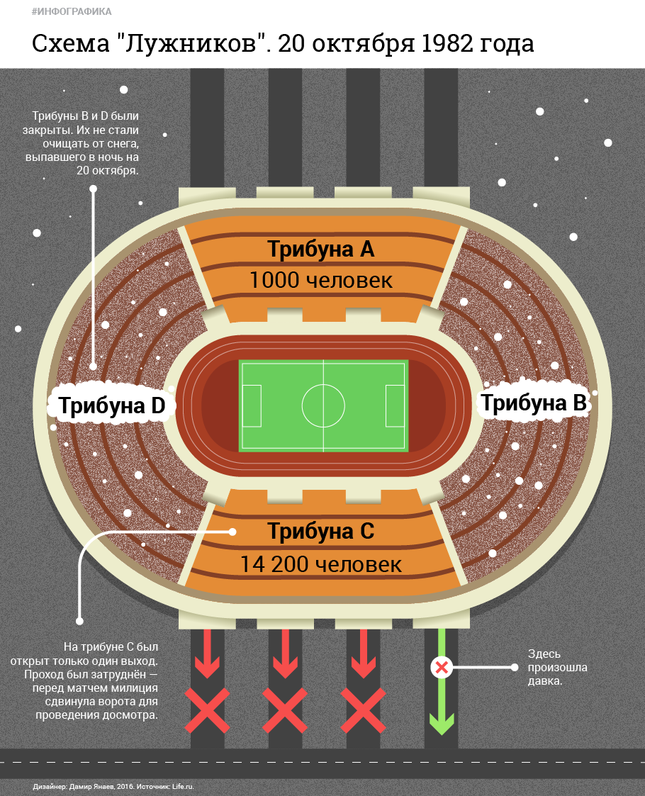 Схема трибун лужники