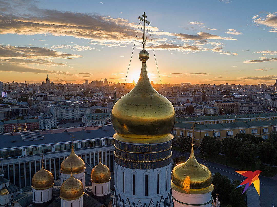 вид с колокольни ивана великого в москве