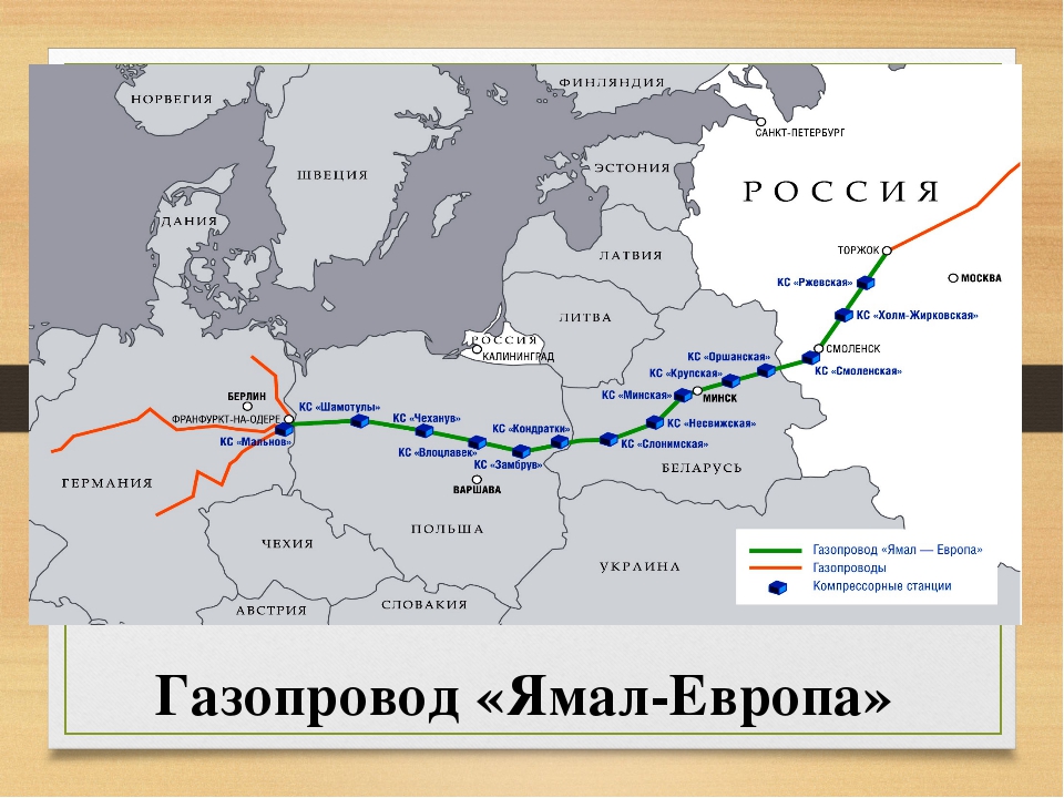 Схема газопровода уренгой помары ужгород на карте