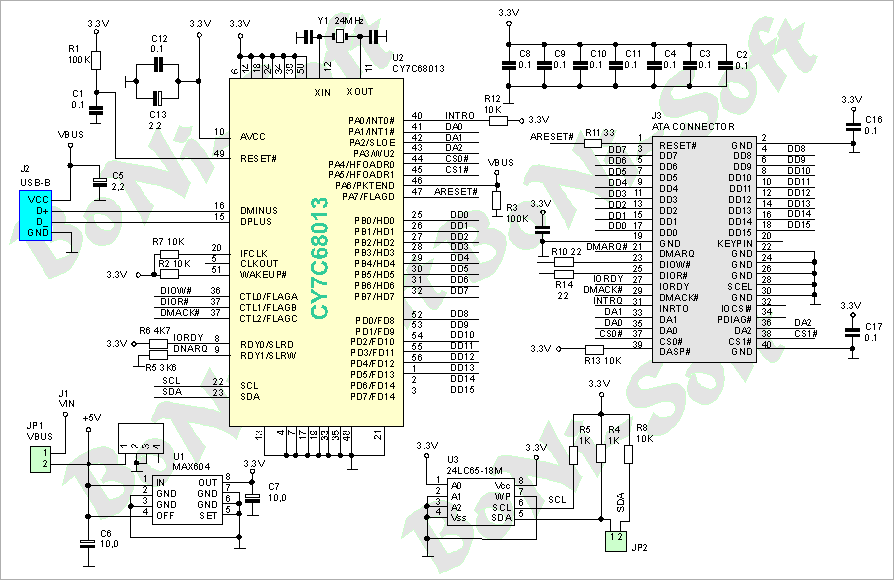 Схема питания ssd диска